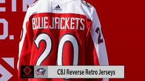 Columbus blue jackets official game hockey puck with holder. Reacting To The Columbus Blue Jackets Reverse Retro Jerseys Youtube