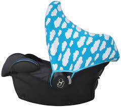 maxi cosi zonnekap wolk aqua clouds cloud blue white blauw turkoois babyblue boy jongen sunhood canopy sun h baby car seats maxi cosi carseat cover