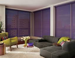 Floral wallpaper adds a subtle sheen. 10 Beautiful Purple Living Room Design Ideas