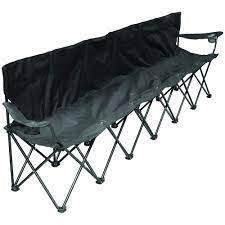 Pricing, promotions and availability may vary by location and at target.com. Amazon Com Creative Outdoor 6 Person Folding Bench Seat Chair Portable Collapsible Beach Camping Sports Team Black Garden Outdoor