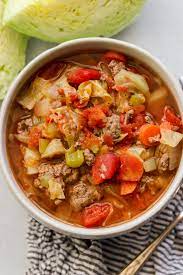 The house smelled amazing and the food tasted on point. Instant Pot Cabbage Soup With Ground Beef Paleo Whole30 Stovetop Instructions Included What Great Grandma Ate