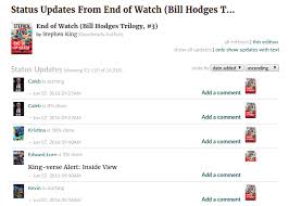 Bill hodges isn't the only one who took an instant dislike to becky helmington's replacement. Status Page For End Of Watch Bill Hodges Trilogy 3 By Stephen King Download Scientific Diagram