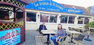 Saint Germain Sur Ay Manche Poissons Et Fruits De Mer Au Restaurant Du Cabaret