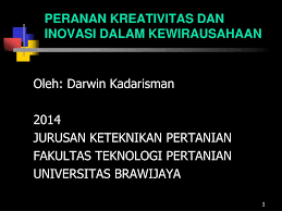 Sedangkan inovatif merupakan pemikiran baru yang dimiliki oleh seorang wirausaha untuk meninggalkan cara lama dalam membangun perusahaan. Ppt Peranan Kreativitas Dan Inovasi Dalam Kewirausahaan Powerpoint Presentation Id 4026072