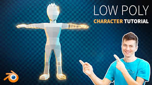 Free download character modeling in blender with high speed direct link. How To Create A Low Poly Character In Blender 2 8 Youtube