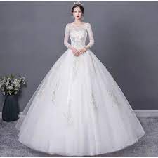Cerita dewasa | setelah lulus dari universitas aku bekerja di salah satu perusahaan swasta terkemuka di jakarta. G49 Po White Wedding Gown Dress Baju Gaun Pengantin Putih Shopee Malaysia