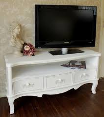 Tv Cabinet Antique White Shabby Cupboard Chic Television Stand Lounge Dvd Lounge Living 3 Drawer White Tv Cabinet Vintage Living Room Furniture Tv Cabinets
