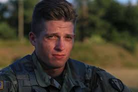 U.S. Army National Guard Spc. Sean McAllister, a medic