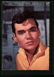 AK Musiker Ted Herold in einem Auto..