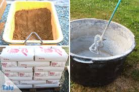 Wieviel Zement Und Kies Sand Splitt Werden Fur 1 M Beton Benotigt Talu De