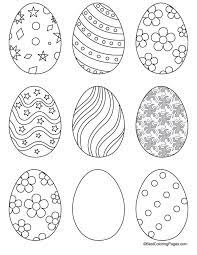 These free, printable easter coloring pages include all your favorite easter images like easter bunnies, eggs, chicks, lambs, flowers, and more. 9 Easter Eggs Coloring Page Download Free 9 Easter Eggs Coloring Page For Kids Best Coloring P Easter Printables Free Coloring Easter Eggs Easter Colouring