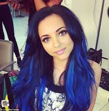 Little Mix Change Their Looks With The Help Of Schwarzkopf Live Colour Xxl Blue Ombre Hair Mixed Hair Hair Color Crazy