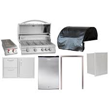 How much does a built in outdoor kitchen cost. This Blaze Outdoor Kitchen Package Has Everything You Need For A Durable Quality Outdoor Kitchen A Outdoor Kitchen Outdoor Kitchen Design Kitchen Remodel Cost