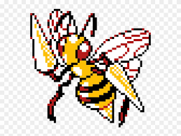 Its body absorbs many hard objects making its body very solid. Beedrill Beedrill Sprite Clipart 5957217 Pikpng