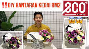 See more ideas about gift tray, wedding gifts, dulang hantaran ideas. Diy Hantaran Kedai Ecoshop Rm2 Hantaran Ecoshop Diyhantaran Tunang Youtube