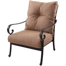 Nobody approaches the depth of wooden patio furniture is available in many online sites that have a good reputation. Patio Furniture Deep Seating Sectional Cast Aluminum Set Crescent 6pc Santa Anita