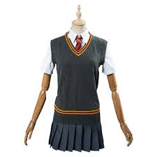 This summer, hermione has defied dumbledore's orders to not write to harry. Harry Potter Hermione Granger Costume Gryffindor School Uniform Women Accosplay