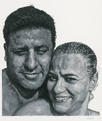 Nicole Drawing by Gill Alexander