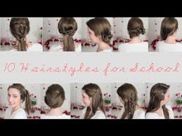 In under 10 minutes, you can unlock the secrets to a sleek and streamlined pony for good. 10 Quick Easy Hairstyles For School Spreadinsunshine15 Youtube