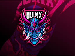 Find images of youtube logo. Quinx Demon Mask Game Logo Game Logo Design Mascot