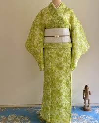 浴衣 絹紅梅 ひびき