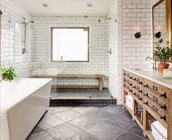 The owner of this urban residence, which exhibits many natural materials, i.e., exposed brick but, after the design and material phase began in earnest, he opted to removed the second bathroom. Urban Meld Landhausstil Badezimmer Charlotte Von Home Design Decor Magazine