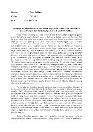 Doc Esai Sejarah Sosial A An Aditya Academia Edu