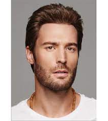 Men S Lace Front Anti Slip Full Cap Human Hair Wig Men S Wigs Medium Length Hair Styles Wigs