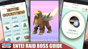 Top Shiny Entei Counters 100 Ivs Best Moves Raid Guide To Beat The Fire Legendary Pokemon Go