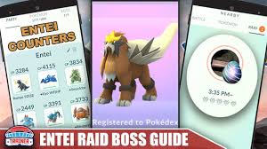 top shiny entei counters 100 ivs best moves raid guide to beat the fire legendary pokemon go