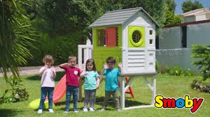 Smoby spielhaus zubehör regenfass mit gießkanne. Traumhaus Auf Stelzen Von Smoby Smoby Video Simba Dickie Com