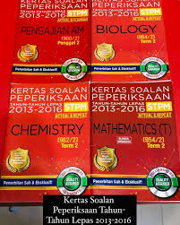 Calon peperiksaan latihan separa perubatan yang… Kertas Soalan Peperiksaan Tahun Tahun Stpm 2013 2017 Books Stationery Books On Carousell