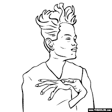 Some portrait coloring may be available for free. Self Portrait Online Coloring Pages Thecolor Com