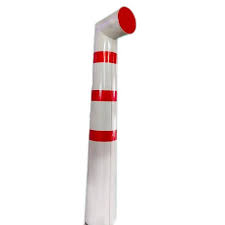 Loker class mild parepare : White And Red Round L Type Bollard Rs 1000 Piece R Ahuja Construction Id 21137389155