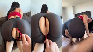 Athletic Girl in Red Thong - Julia Fit: POV Porn