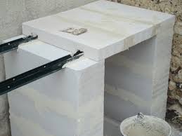 Construction D Un Barbecue Sur Mesure Construire Un Barbecue Barbecue En Beton Construire Une Cuisine Exterieure