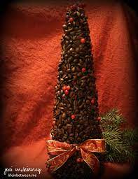 Coffee Bean Christmas Tree Coffee Bean Art Christmas Crafts Decorations Coffee Bean Tree