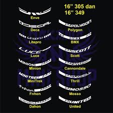 Direktori bisnis dan b2b marketplace terbesar di indonesia menyediakan berbagai produk dan layanan bisnis terlengkap dari perusahaan terpercaya Jual Decal Cutting Sticker Velg Sepeda 16 Litepro 349 Kota Tasikmalaya Nakama Mini Shop Tokopedia