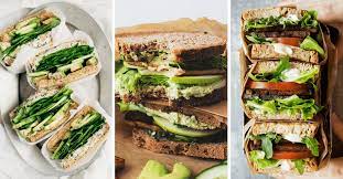 19 Healthy Vegan Sandwich Recipes That Are Perfect For Lunch Recipe Vegan Sandwich Vegan Sandwich Recipes Recipes