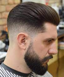 Long Top Taper Fade With Beard Menshairstylesfade Beard Fade Mens Haircuts Fade Fade Haircut