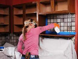 Mix the ingredients together in a spray bottle or bowl. How To Paint Kitchen Cabinets How Tos Diy