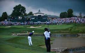 Some are saying sebastian munoz's tee shot on no. The Ending Of The Pga Championship Was Not Pretty Cbssports Com