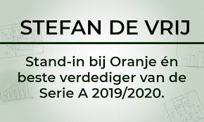 Maybe you would like to learn more about one of these? Stefan De Vrij Stand In Bij Oranje En Beste Verdediger Van De Serie A 2019 2020 Pagina 1 Van 0