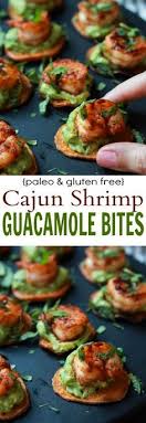 Cajun Shrimp Guacamole Bites Paleo Gluten Free Appetizer Recipe Guacamole Bites Recipes Healthy Appetizers