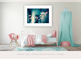 Girl S Room Decor Teen Girl Bedroom Wall Art Love Hearts Abstract Photography Turquoise Pink Teal Aqua