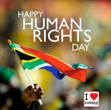 The south african police opened fire on the crowd, killing 69 people and injuring 180 others. Happy Human Rights Day South African Flag In Hand