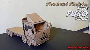  Keren Membuat Miniatur Truk Fuso Tribal Dari Kardus Ide Kreatif Youtube Kardus Kreatif Ide