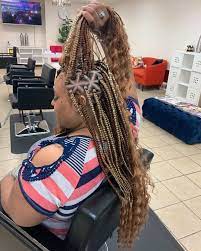 40 Bohemian Box Braids Protective Hairstyles Ideas Coils And Glory Braids With Curls Braided Hairstyles Hair Styles
