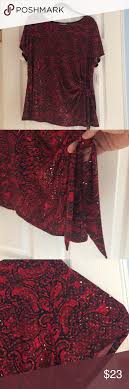 Dress Barn 2x Short Sleeve Top Nwt Hip Dress Short Sleeves Tops Dress Barn Tops