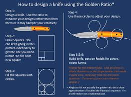 Includes description of fibbinocci sequences. How I Used The Golden Ratio To Design A Knife Knives
